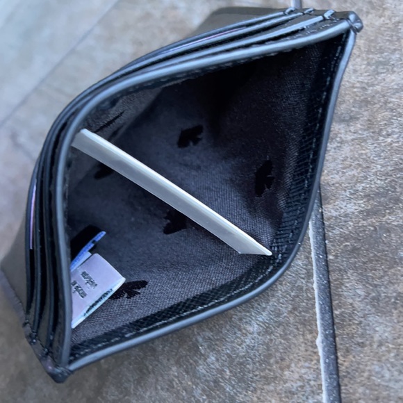 Kate Spade Madison Saffiano Leather Small Slim Card Holder
COLOR: Black 
NWT - Picture 3 of 16